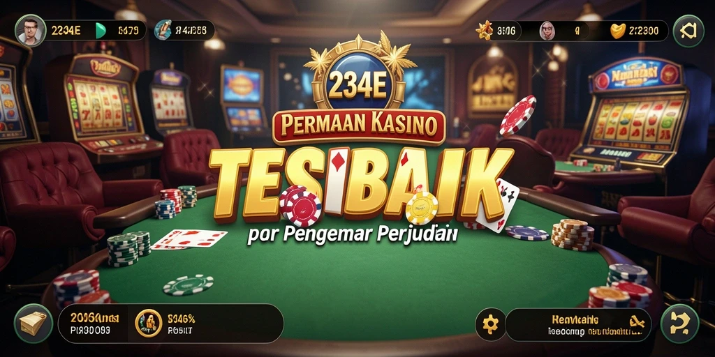 Tampilan menarik saat bermain di 234E dengan gameplay Kasino yang menghibur.