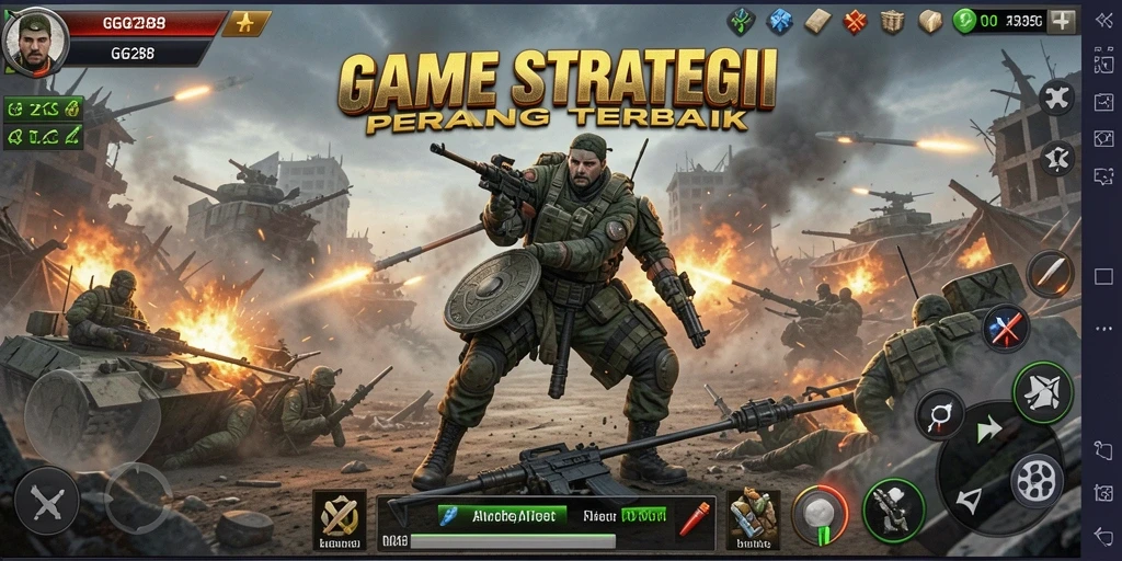 Tangkapan layar gameplay GG288 menunjukkan strategi dan aksi yang mendebarkan.