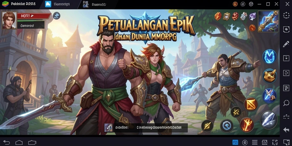 Gameplay seru di HOT51 dengan pertarungan epik dan eksplorasi dunia.