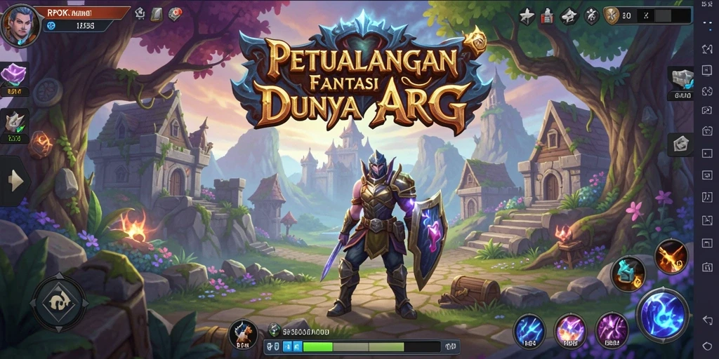 Tampilan gameplay RPOK yang seru dan menantang.