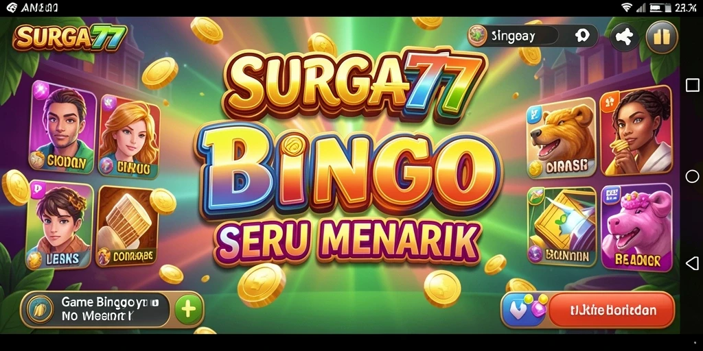 Tangkap momen seru saat bermain Bingo di SURGA77.